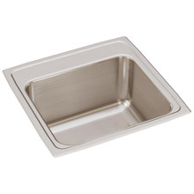 ELKAY  DLR1919100 Lustertone Classic Stainless Steel 19-1/2" x 19" x 10-1/8", 0-Hole Single Bowl Drop-in Laundry Sink