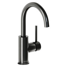 ELKAY  LKAV3021BK Avado Single Hole Bar Faucet with Lever Handle Black Stainless