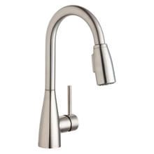 ELKAY  LKAV4032LS Avado Single Hole Bar Faucet with Pull-down Spray and Forward Only Lever Handle Lustrous Steel