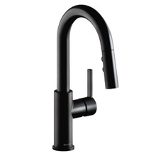 ELKAY  LKAV3032MB Avado Single Hole Bar Faucet with Pull-down Spray and Lever Handle Matte Black
