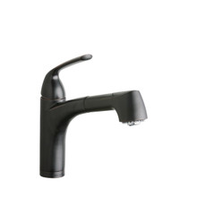 ELKAY  LKGT1042RB Gourmet Single Hole Bar Faucet Pull-out Spray and Lever Handle -Oil Rubbed Bronze