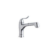 ELKAY  LKEC1042CR Explore Single Hole Bar Faucet with Pull-out Spray Lever Handle Chrome
