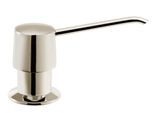 HamatUSA  170-2500 PN Soap Dispenser with Pump and Bottle in Polished Nickel