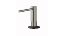 HamatUSA  170-2600 BNMB Soap Dispenser with Pump and Bottle in Brushed Nickel and Matte Black