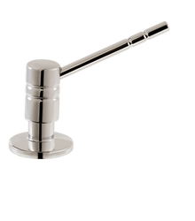 HamatUSA  170-2700 PN Soap Dispenser with Pump and Bottle in Polished Nickel