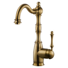 HamatUSA  NOBR-4000 AB Traditional Brass Bar Faucet in Antiue Brass