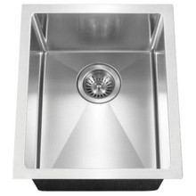 HamatUSA  AXI-1214B 10mm Radius Undermount Prep Bowl Kitchen Sink