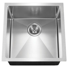 HamatUSA  AXI-1718B 10mm Radius Undermount Prep Bowl Kitchen Sink