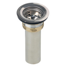 ELKAY  LK58 2" Drain Fitting Type 304 Stainless Steel Body Stainless Steel Strainer Basket and Rubber Seal