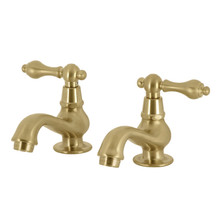 Kingston Brass  KS1107AL Heritage Basin Tap Faucet, - Brushed Brass