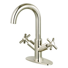 Kingston Brass  Fauceture LS845JXPN Concord Two-Handle Bathroom Faucet with Push Pop-Up, - Polished Nickel