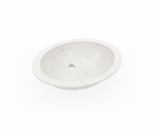 Swanstone UL01613.221 13 x 16  Undermount Single Bowl Sink in Carrara