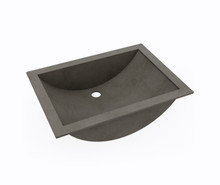 Swanstone UC01913.209 13 x 19  Undermount Single Bowl Sink in Charcoal Gray