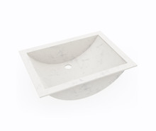 Swanstone UC01913.221 13 x 19  Undermount Single Bowl Sink Carrara