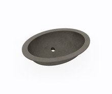 Swanstone UL01913.209 13 x 19  Undermount Single Bowl Sink in Charcoal Gray