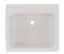 Swanstone SSUS1000.018 22 x 25  Dual Mount Large Bowl Utility Sink in Bisque