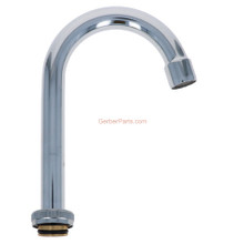 Gerber  G0098246 Goose Neck Bar Spout with Aerator & Bushing Assembly - Chrome