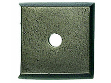 Top Knobs M1445 SBL Aspen Square Backplate 7/8" - Silicon Bronze Light
