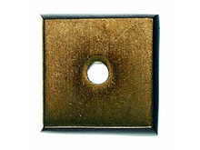 Top Knobs M1446 LB Aspen Square Backplate 7/8" - Light Bronze