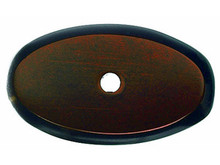 Top Knobs M1443 MCB Aspen Oval Backplate 1 3/4" - Mahogany Bronze