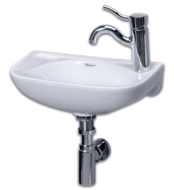 Whitehaus Wh1 102l 16 1 4 Isabella Small Wall Mount Sink With