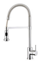 Aquabrass 30045BN Commercial Style Pull Down Kitchen Faucet  - Brushed Nickel