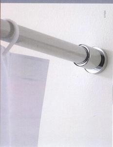 Valsan Porto 67504ni Shower Curtain Rod Brackets Pair Polished