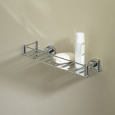 Valsan Essentials 53608NI Rectangular Shower Shelf - Polished Nickel