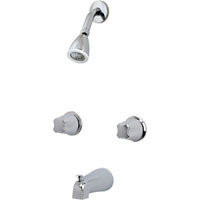 Price Pfister LG03-6110 Two Handle Tub & Shower Faucet - Chrome