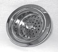 Trim To The Trade 4T-231-4 Post Style Basket Strainer for Kitchen Sink - Antique Nickel (Pewter)