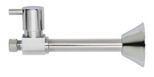 Mountain Plumbing MT517L-NL/CPB Lever Handle Sweat Straight Valve -  Polished Chrome