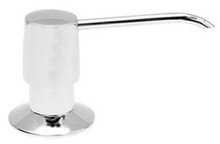 Mountain Plumbing Teflon MT125 BRS Solid Brass Soap/Lotion Dispenser - Brushed Stainless