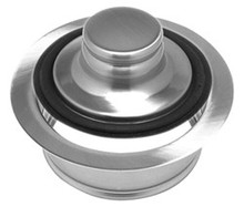 Mountain Plumbing MT204 BRS Waste Disposer Stopper & Flange - Brushed Stainless