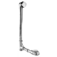 Mountain Plumbing BDR20BR27 SC Brass Cable Operated Bath Waste & Overflow Kit - Satin Chrome
