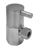 Mountain Plumbing MT5001L-NL/BRN Lever Handle Angle Valve -  Brushed Nickel