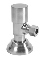 Mountain Plumbing MT6004-NL/ORB Round Handle Angle Valve -  Oil Rubbed Bronze