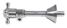 Mountain Plumbing MT416X-NL/BRN Cross Handle Sweat Angle Valve -  Brushed Nickel