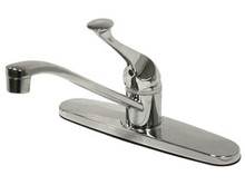 Kingston Brass Single Handle Kitchen Faucet - Polished Chrome KB571