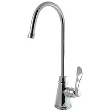 Kingston Brass Low-Lead Cold Water Filtration Filtering Faucet - Polished Chrome KS2191NFL