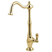 Kingston Brass Low-Lead Cold Water Filtration Filtering Faucet - Polished Brass