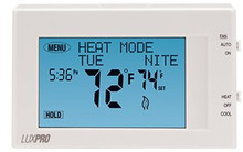 LuxPro P721UT Heat & Cool Touchscreen Programmable 7 Day Thermostat