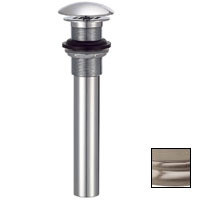 Danze D495082BN 1 1/4" Drain w/ Cover and Grid Strainer w/o Overflow - Brushed Nickel