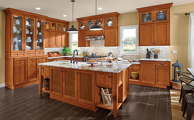 Kraftmaid Kitchen Cabinets Square Recessed Panel Veneer Ac1c