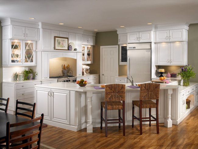 Pictures Of Kraftmaid Kitchen Cabinets White In Kitchens