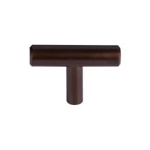 Top Knobs  M1886 Bar Pulls Hopewell T-Handle 2" - Oil Rubbed Bronze Bar Pulls