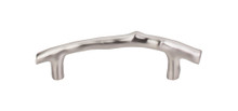 Top Knobs  M1960 Aspen II Twig Pull 3 1/2" (c-c) - Brushed Satin Nickel