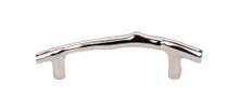 Top Knobs  M1962 Aspen II Twig Pull 3 1/2" (c-c) - Polished Nickel