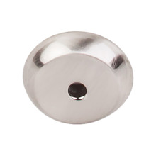 Top Knobs  M2023 Aspen II Round Backplate 7/8" - Brushed Satin Nickel