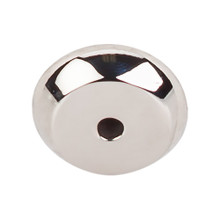 Top Knobs  M2025 Aspen II Round Backplate 7/8" - Polished Nickel