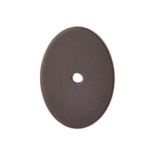 Top Knobs  TK62ORB Sanctuary Oval Backplate Large 1 3/4" - Oil Rubbed Bronze